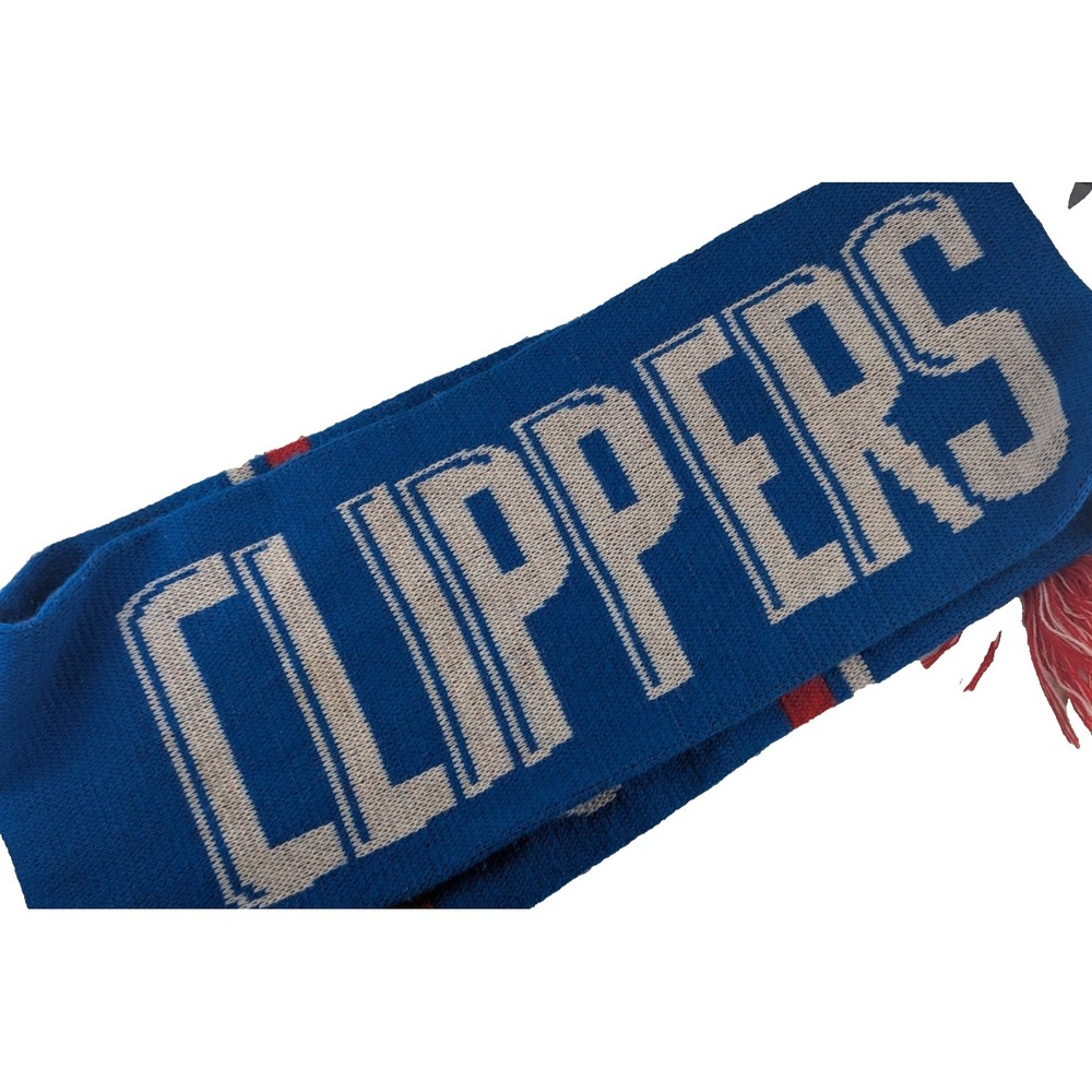 Los Angeles Clippers Scarf One Size OSFM Red Blue Kia NBA Basketball Promo